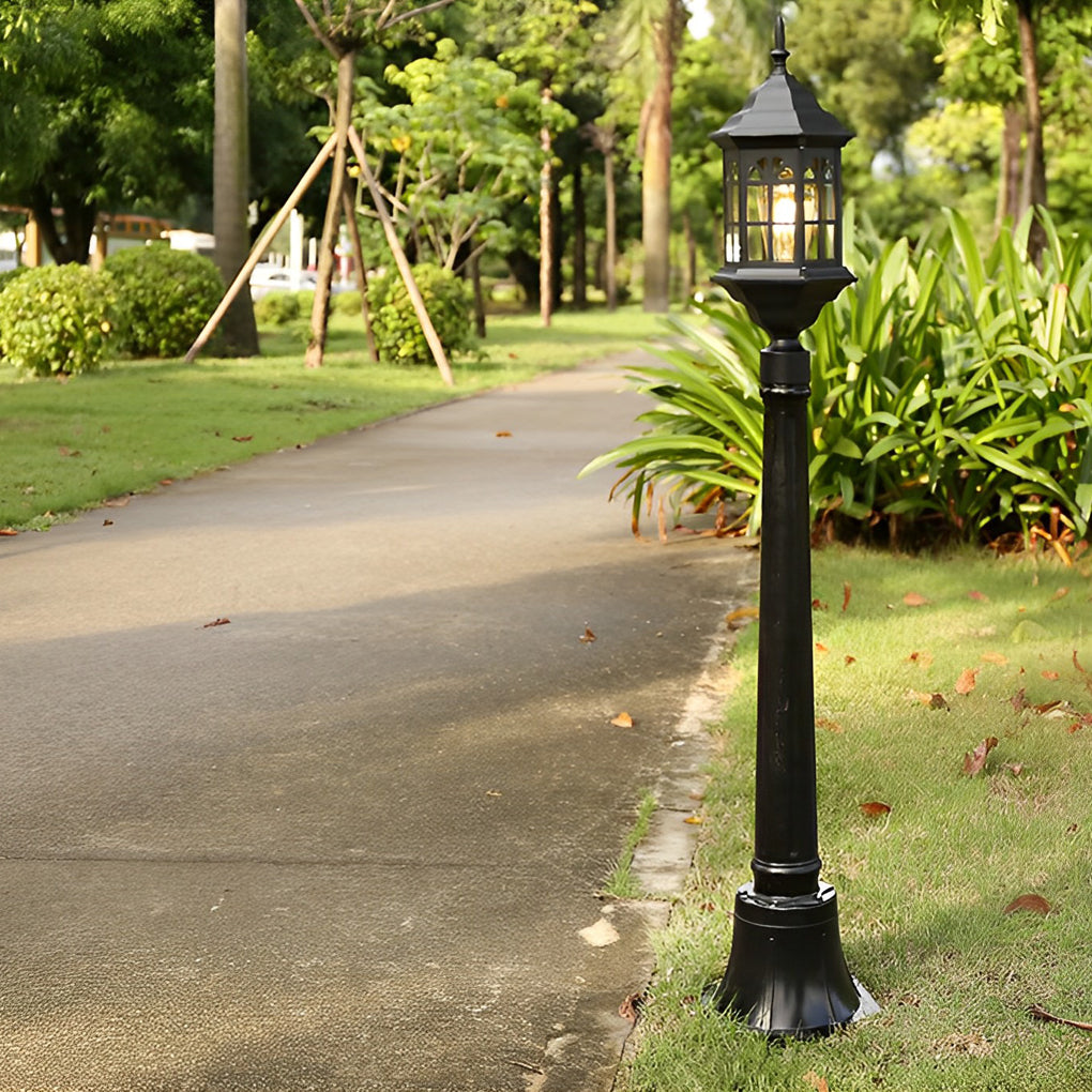 Waterproof Outdoor Lawn Light Retro Die Cast Aluminum Pathway Lamp for Garden and Landscape Lighting