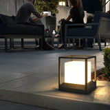 Waterproof Outdoor LED Pillar Light for Fence Post Courtyard and Garden Landscape