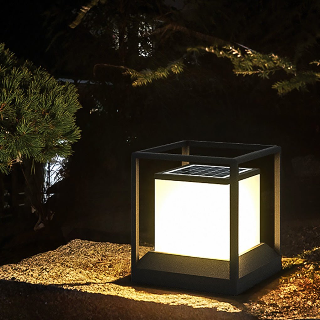 Waterproof Outdoor LED Pillar Light for Fence Post Courtyard and Garden Landscape