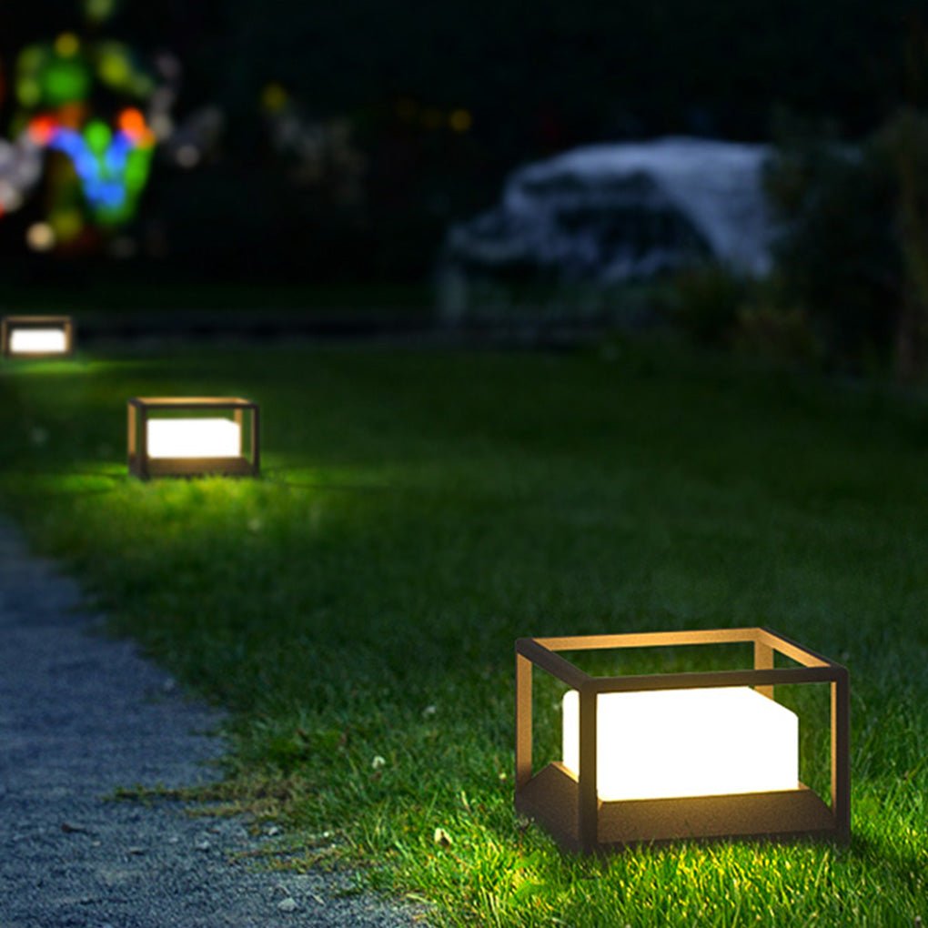 Waterproof Outdoor LED Pillar Light for Fence Post Courtyard and Garden Landscape