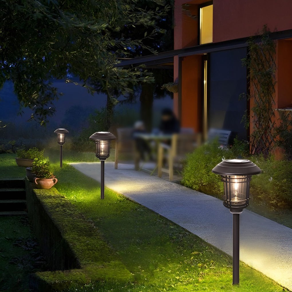 Waterproof Outdoor Solar LED Garden Lights for Landscape Path and Walkway Lighting