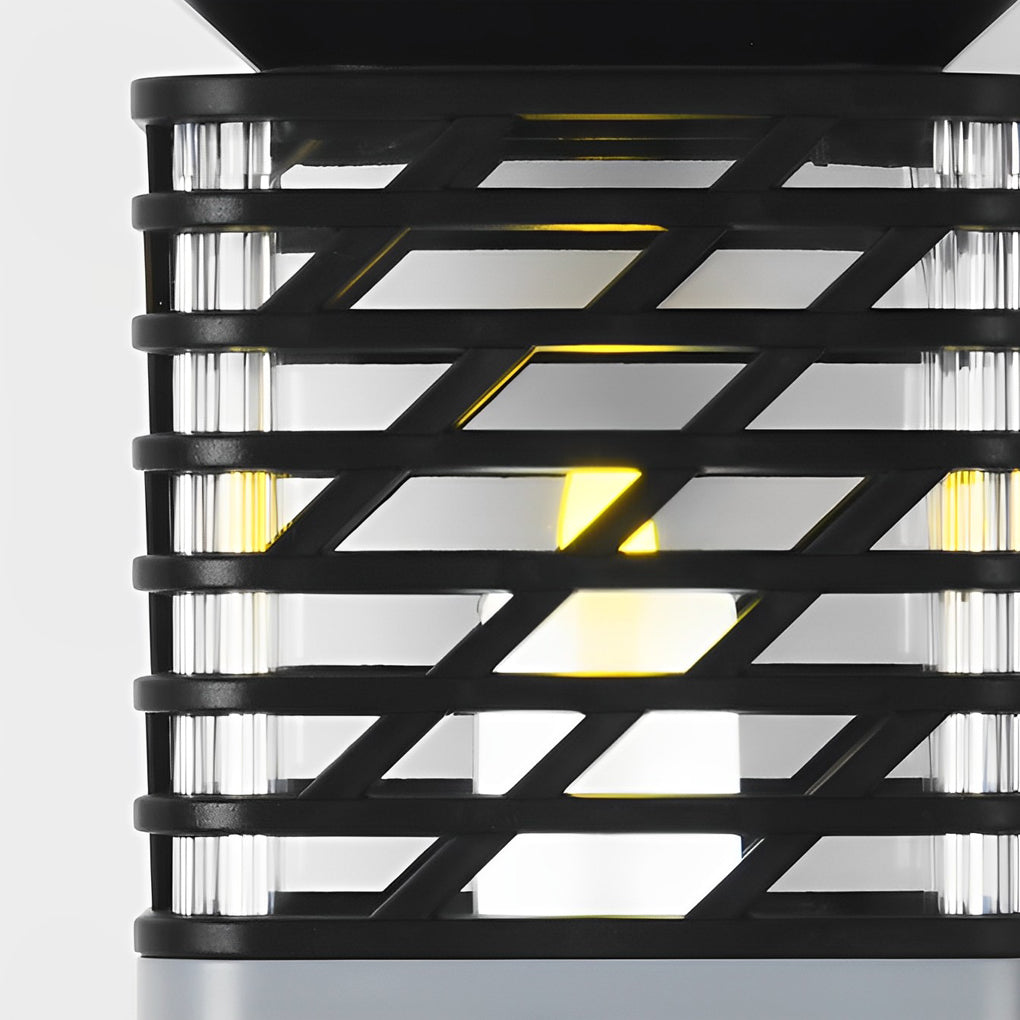 Waterproof Retro LED Solar Outdoor Lantern Decorative Hanging Lights for Garden Patio and Porch