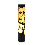 Waterproof Retro Outdoor Pathway Light LED Galvanized Steel Garden Lawn Lamp in Black Finish