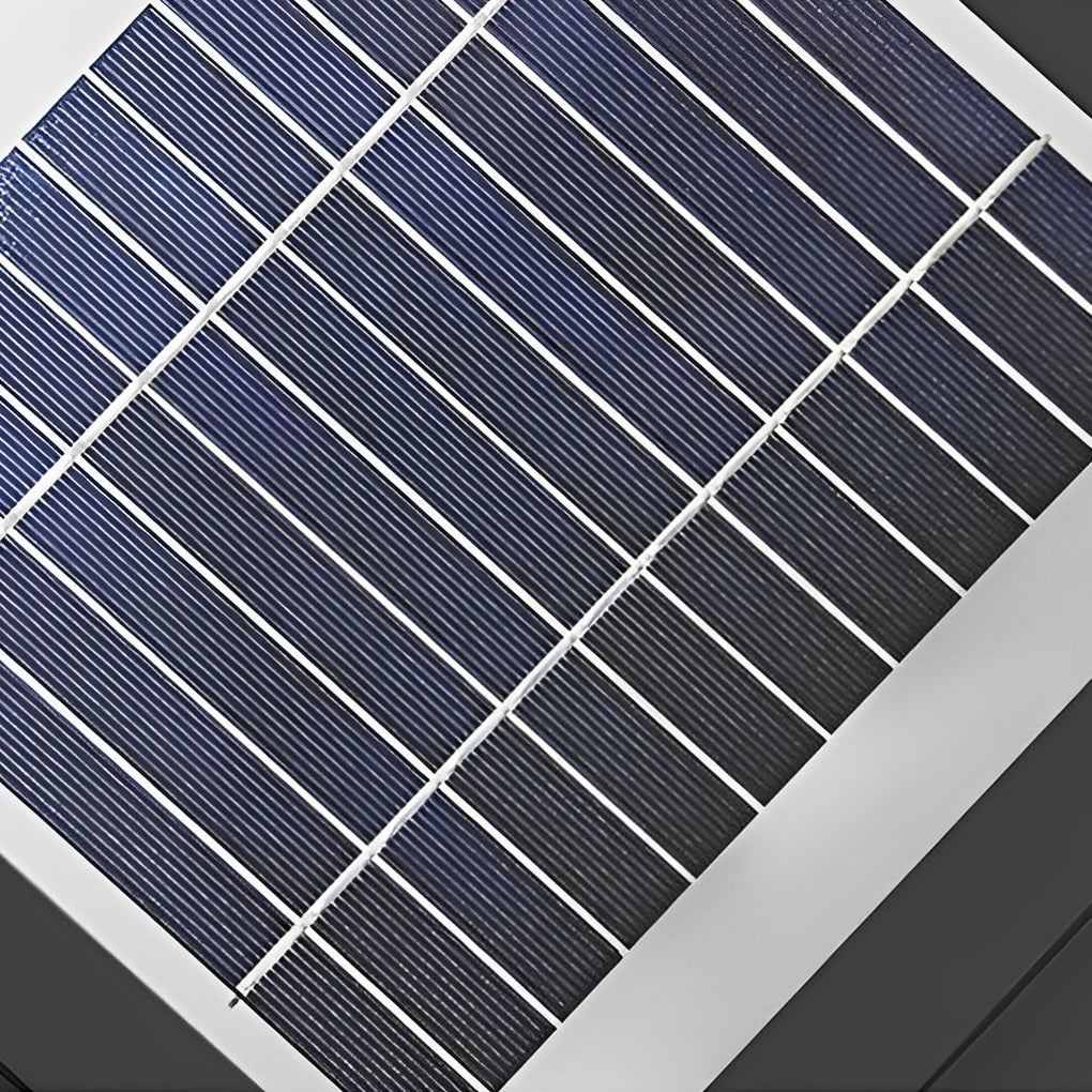 Waterproof Solar Post Cap Light Black Aluminum LED Fence Lamp for Backyard Deck and Garden Path