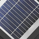 Waterproof Solar Powered Crystal Glass Ball Pillar Light LED Outdoor Garden Fence Post Lamp