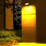 Waterproof Solar Powered Motion Sensor Wall Light with 45 Degree Adjustable Head for Garden Security