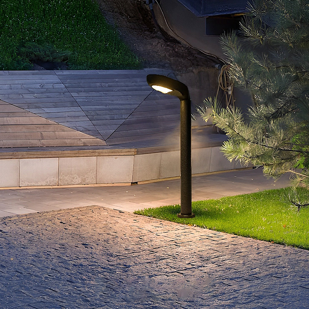 Waterproof Solar Powered Outdoor LED Pathway Bollard Garden Lamp