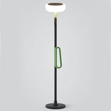 Waterproof Solar Torchiere Outdoor Floor Lamp 76 Inch Tall Portable Black Aluminum Garden Light