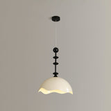 Wave Crest Modern LED Pendant Light with Organic Wave Design for Dining and Living Spaces