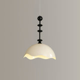 Wave Crest Modern LED Pendant Light with Organic Wave Design for Dining and Living Spaces