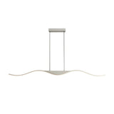 Wave Design Modern LED Chandelier Dimmable Minimalist Pendant Lighting for Bar and Dining Area