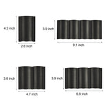 Wave Design Modern LED Waterproof Outdoor Wall Washer Light Up and Down Sconce