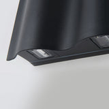 Wave Design Waterproof LED Outdoor Wall Light Aluminum Up and Down Sconce for Porch and Villa