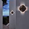 Wave Stacking Modern Outdoor Waterproof Landscape Wall Sconces and Garden Fence Post Lamp