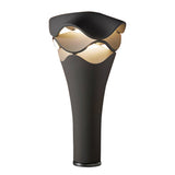 Wave Stacking Modern Outdoor Waterproof Landscape Wall Sconces and Garden Fence Post Lamp