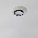 Modern Geometric 3 Circle LED Flush Mount Ceiling Light Fixture for Home