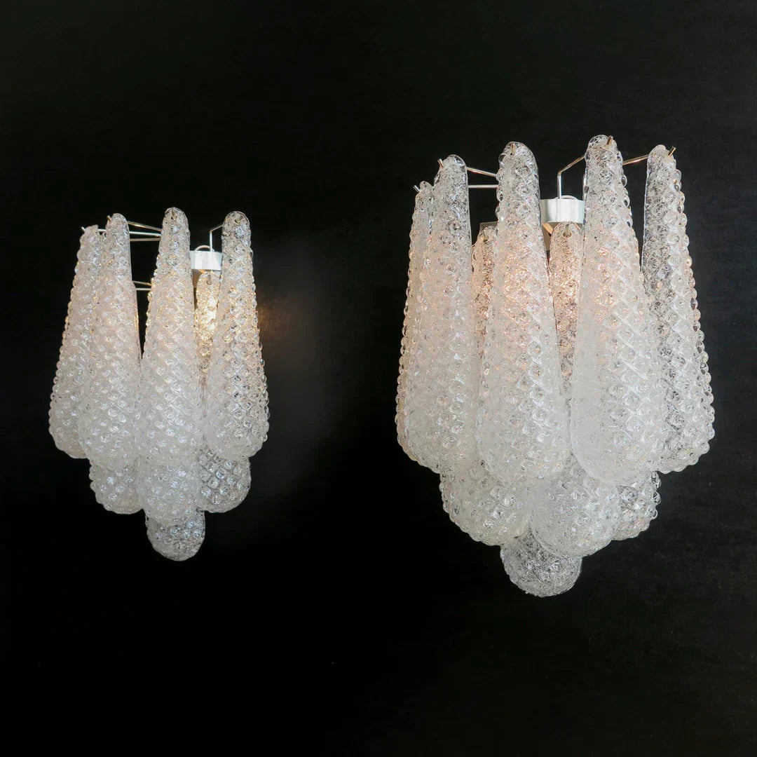 white-murano-petals-glass-wall-sconce-iridescent-alabaster-disc-wall-light