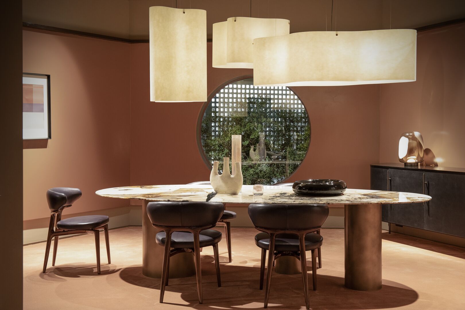White Nuvola Cloud Shaped Fiberglass Pendant Lamp Modern Textured Hanging Light