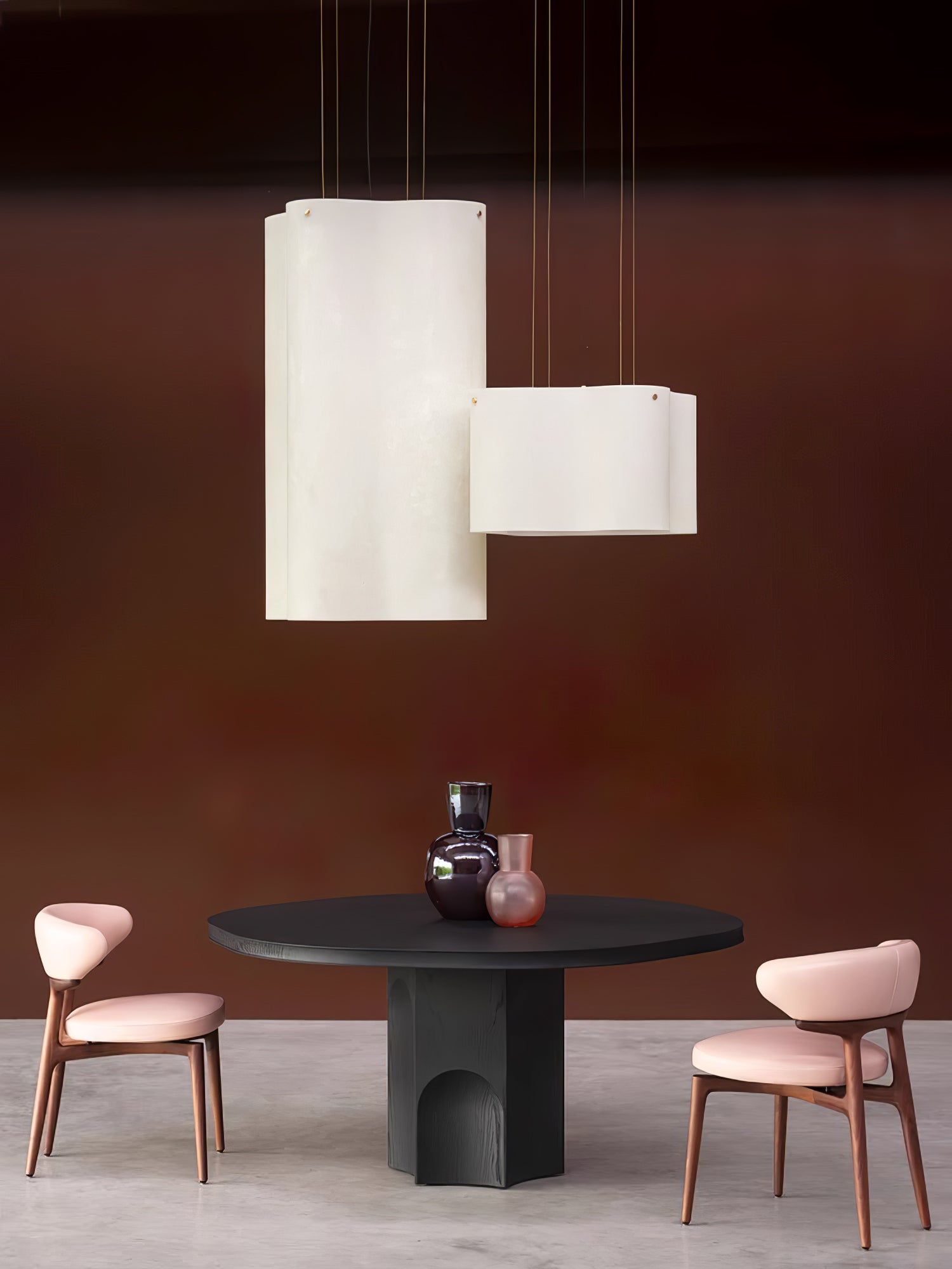 White Nuvola Cloud Shaped Fiberglass Pendant Lamp Modern Textured Hanging Light