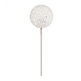 White Solar Powered Dandelion Sphere Garden Stake LED Outdoor Landscape Light