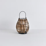 Woven Rattan Landscape Lantern Outdoor Floor Lamp IP65 Waterproof Garden Light