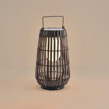 Woven Rattan Landscape Lantern Outdoor Floor Lamp IP65 Waterproof Garden Light