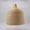 Woven Rattan Pendant Light Natural Handmade Hanging Lamp for Kitchen and Bedroom