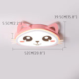 Cute Kitten Shape LED Flush Mount Ceiling Light for Kids Bedroom and Nursery