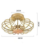 Modern Geometric Metal Globe Flush Mount Ceiling Light for Bedrooms and Living Areas