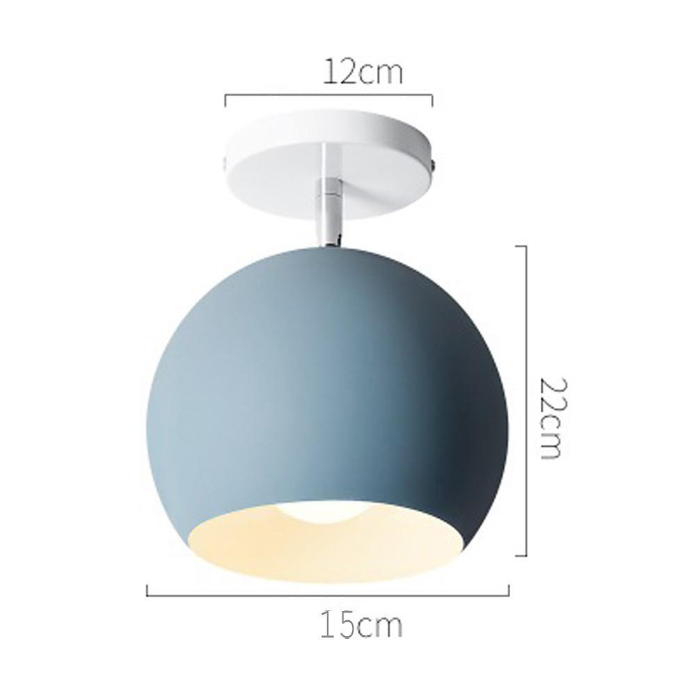 Artistic Geometric Overlapping Oval Flush Mount Metal Ceiling Light Fixture