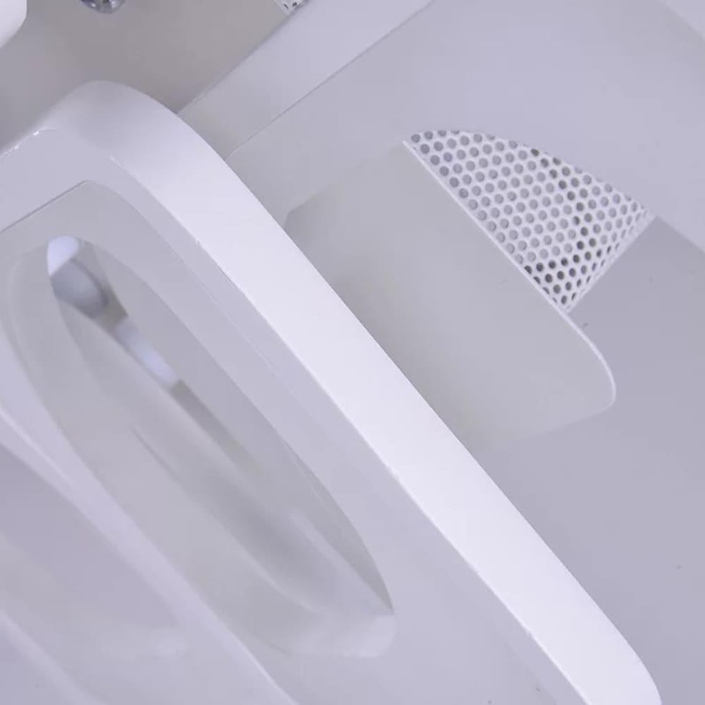 Modern Geometric White LED Ceiling Light Metal Flush Mount Lighting for Living Room Bedroom