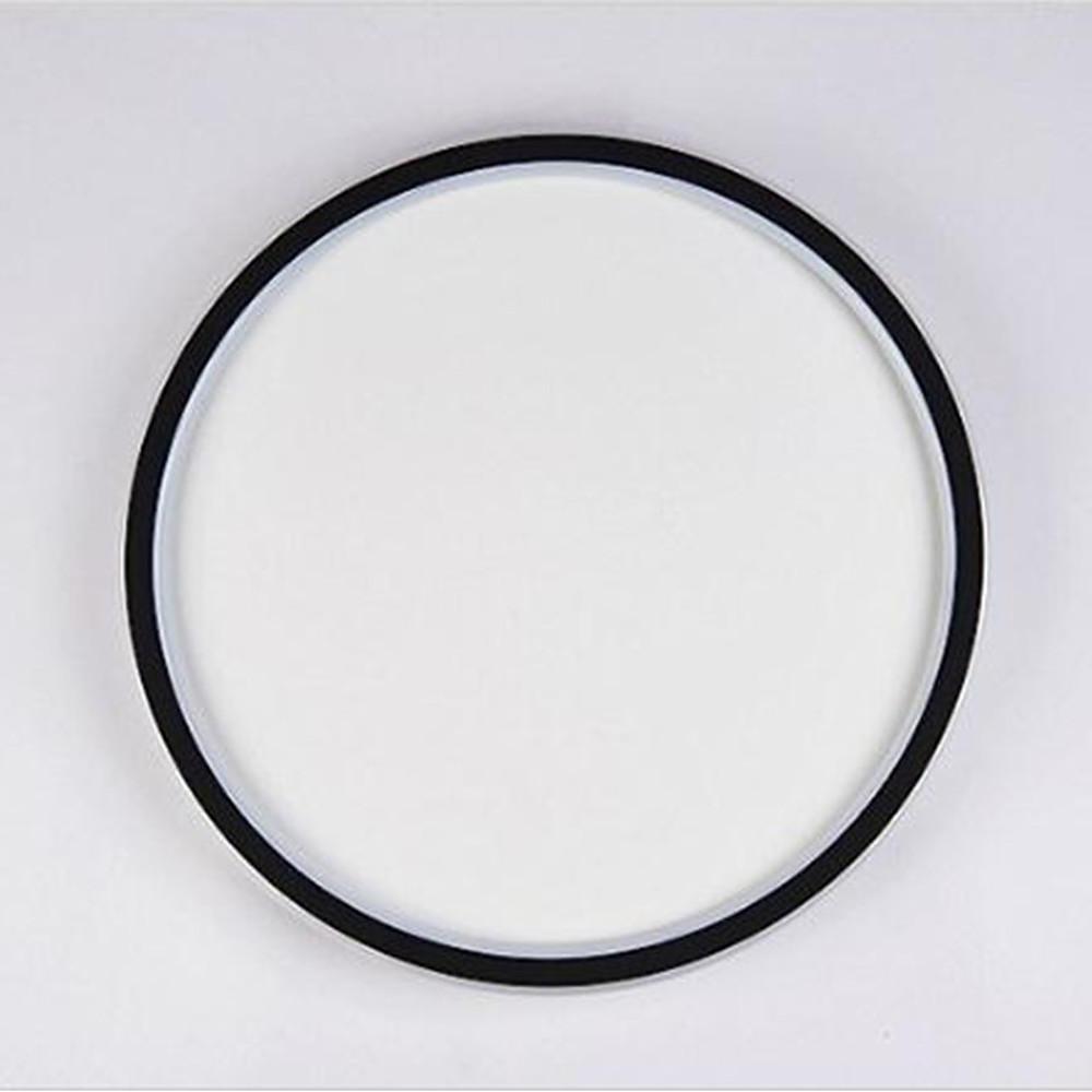 Modern 16 Inch LED Circular Flush Mount Ceiling Light for Bedroom and Living Room