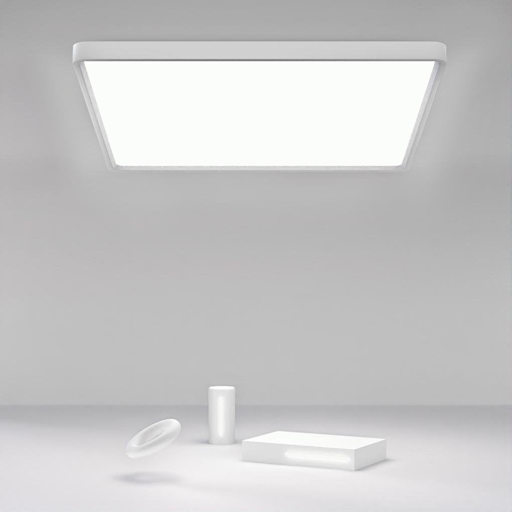 Modern Minimalist LED Flush Mount Ceiling Light Soft White Picture Frame Lighting