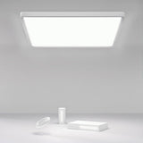 Modern Minimalist LED Flush Mount Ceiling Light Soft White Picture Frame Lighting