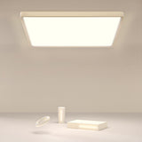 Modern Minimalist LED Flush Mount Ceiling Light Soft White Picture Frame Lighting