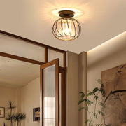 Modern Nordic Simple Globular Glass Pendant Light