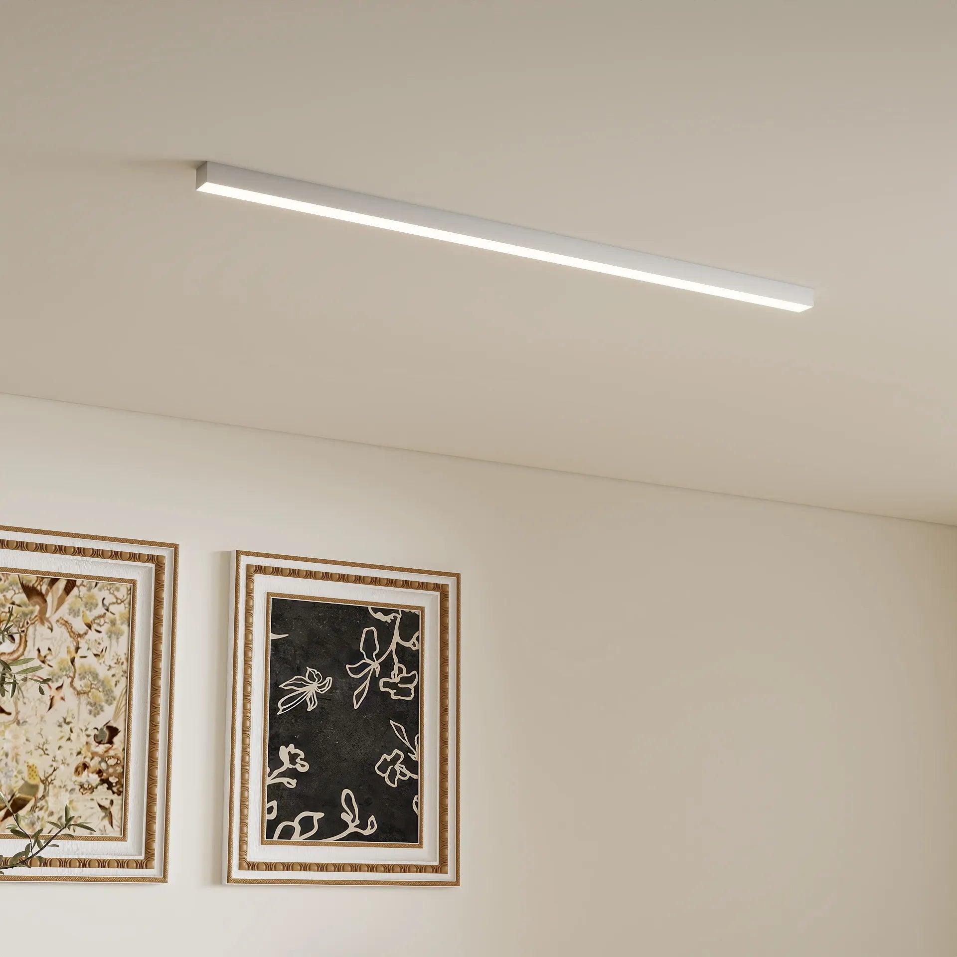Modern Minimalist Long Strip Ceiling Lamp