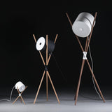 Modern Shift Solid Wood Table Lamp Minimalist Accent Lighting for Bedroom and Office