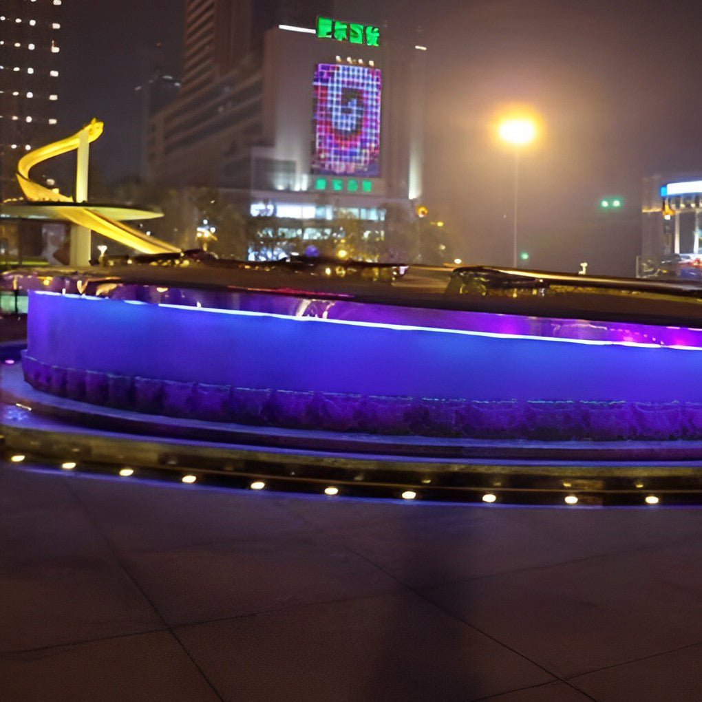 10 Pack Waterproof Stainless Steel LED Recessed Ground Step Lights for Outdoor Landscape and Path