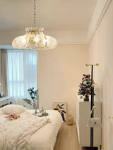 modern-french-style-garlic-glass-pendant-light-with-gold-metal-base-for-dining-rooms