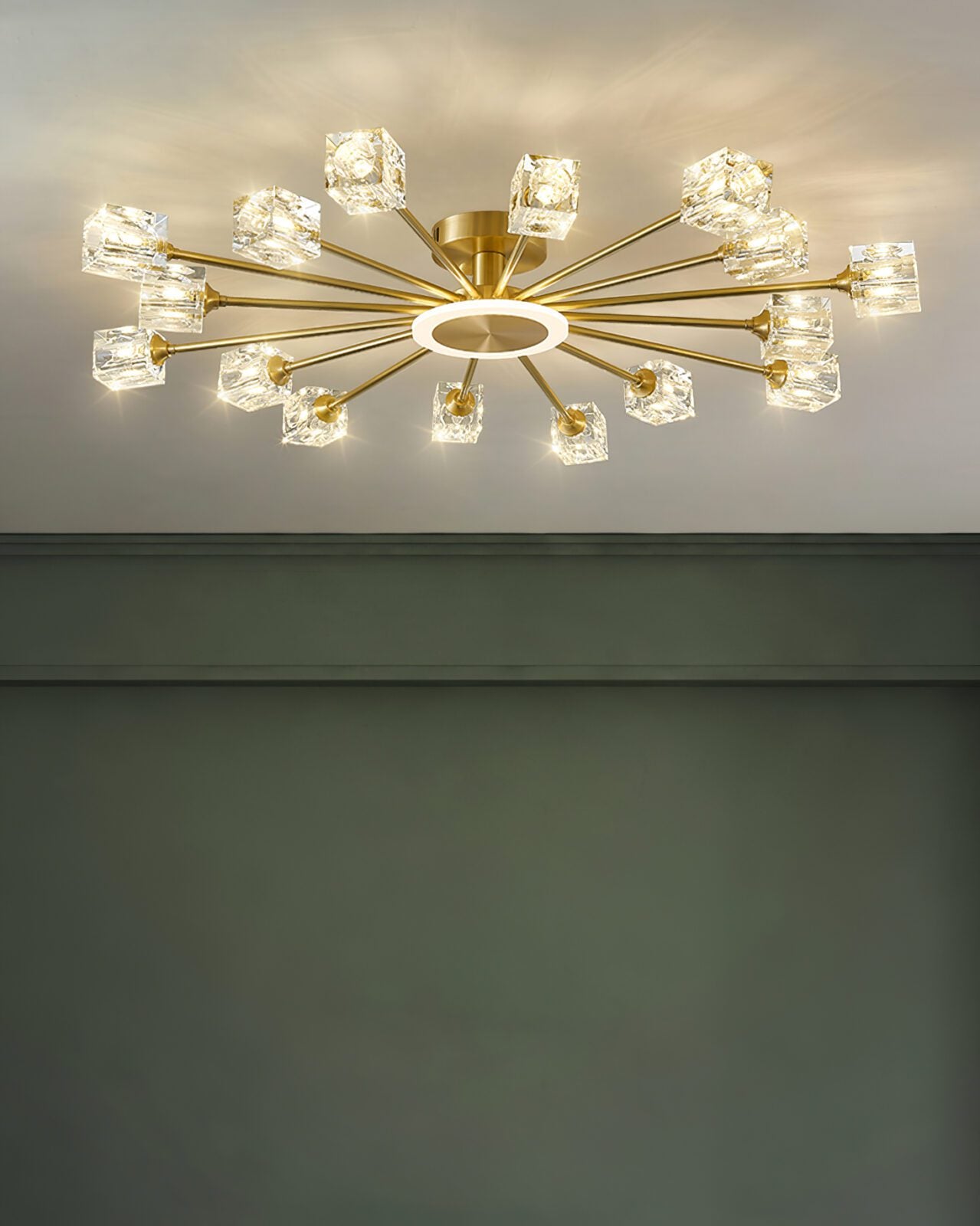 modern-rubik-cube-geometric-crystal-ceiling-light-brass-flush-mount-lighting