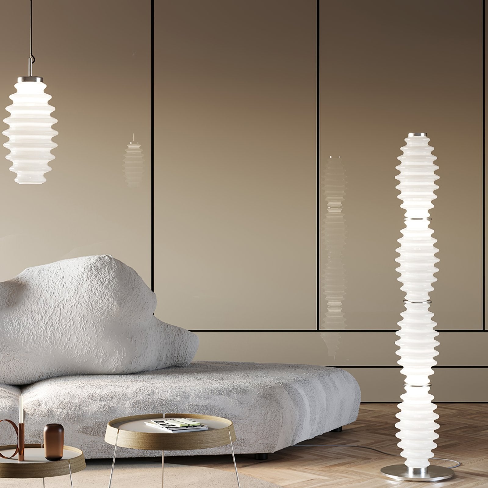 sinuous-sculptural-glass-led-floor-lamp-silver-finish-for-modern-living-room-interior-decor
