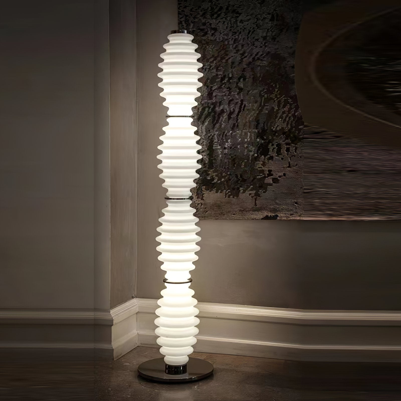 sinuous-sculptural-glass-led-floor-lamp-silver-finish-for-modern-living-room-interior-decor