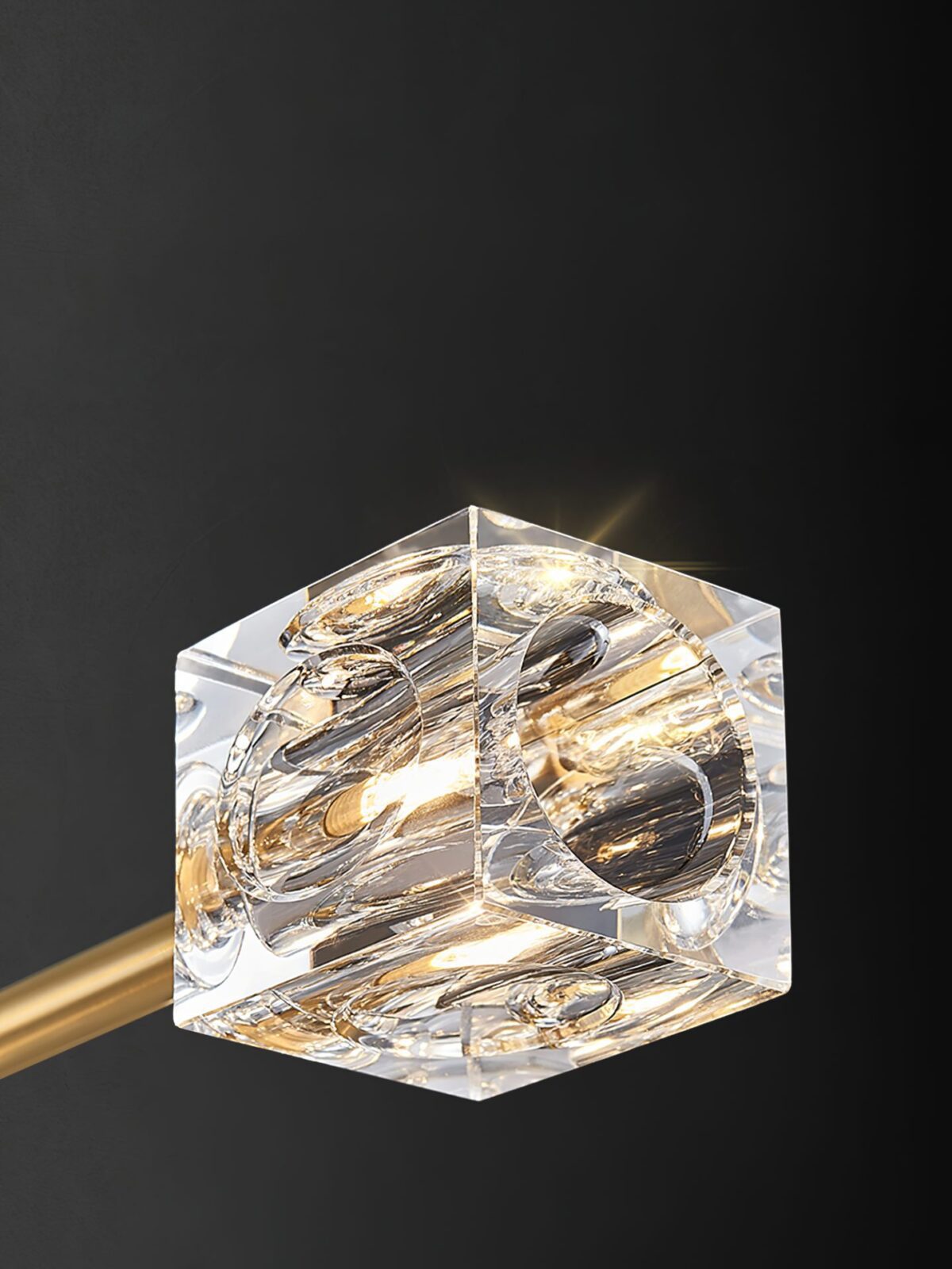 modern-rubik-cube-geometric-crystal-ceiling-light-brass-flush-mount-lighting