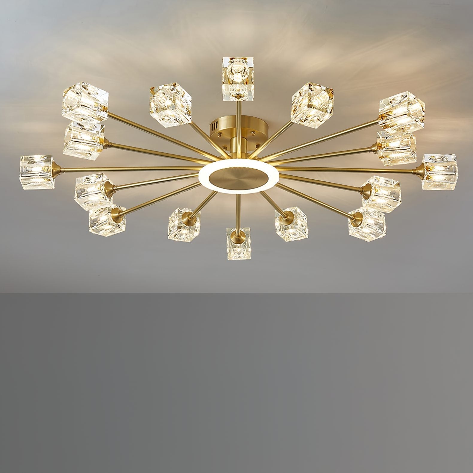 modern-rubik-cube-geometric-crystal-ceiling-light-brass-flush-mount-lighting