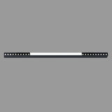 Modern Linear Magnetic Floating LED Ceiling Light with Minimalist Aluminum Design