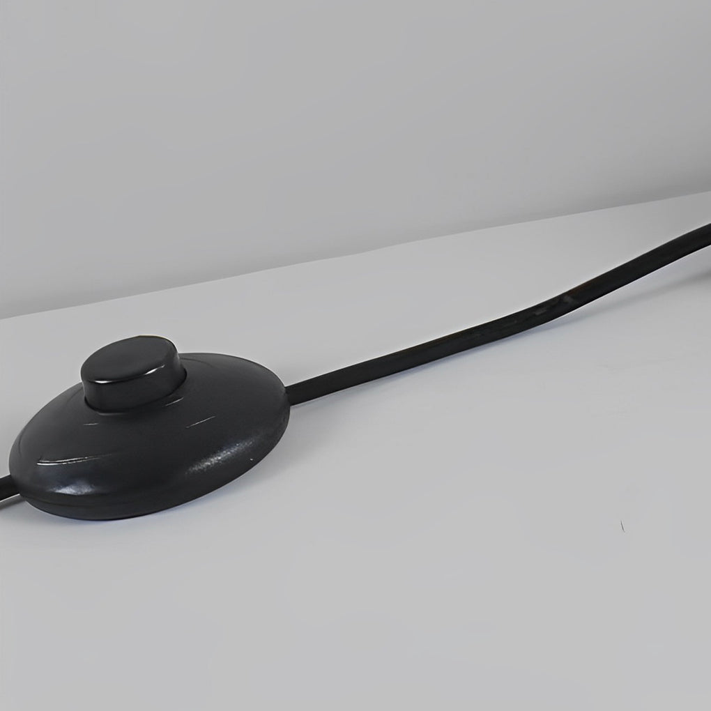 Modern Oval Silhouette LED Floor Lamp Minimalist Standing Light with Metal Base
