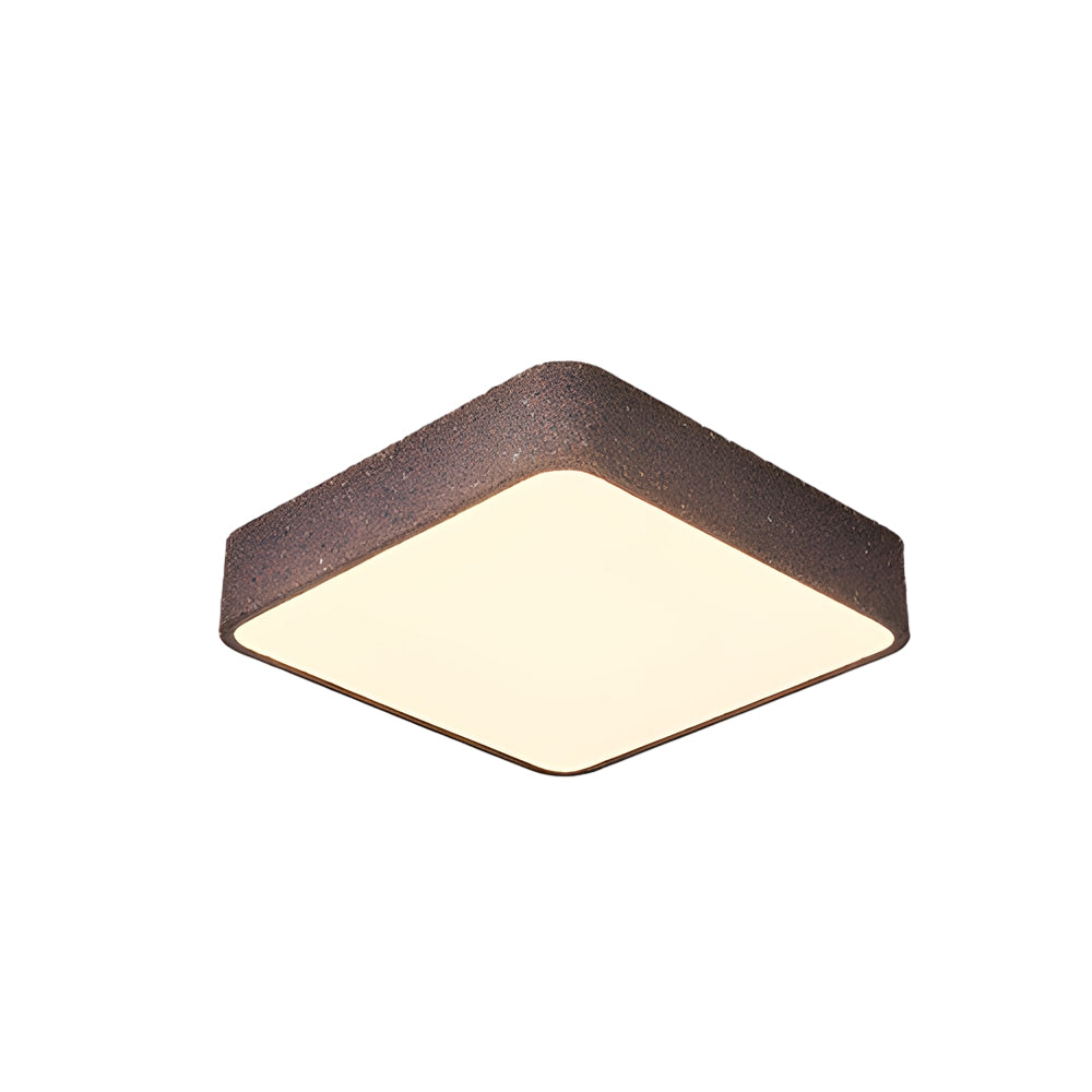 Nordic LED Flush Mount Ceiling Light with 3 Color Dimming for Modern Interiors