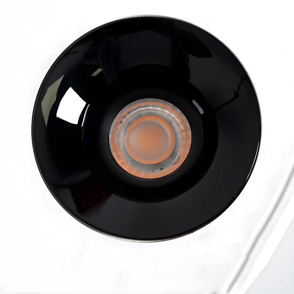 Modern 9.1 Inch Round LED Flush Mount Ceiling Light 4 Light Ultra Thin Low Profile Aluminum Fixture