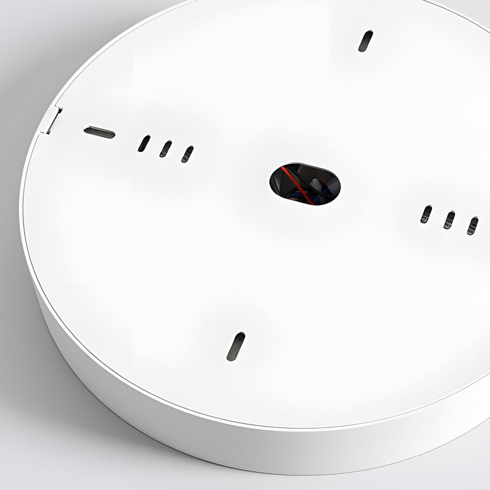 Modern 9.1 Inch Round LED Flush Mount Ceiling Light 4 Light Ultra Thin Low Profile Aluminum Fixture